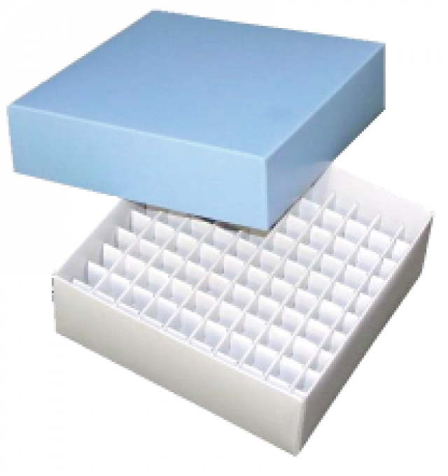 凍結保存用カラーボックス　100穴　MIX12個セット