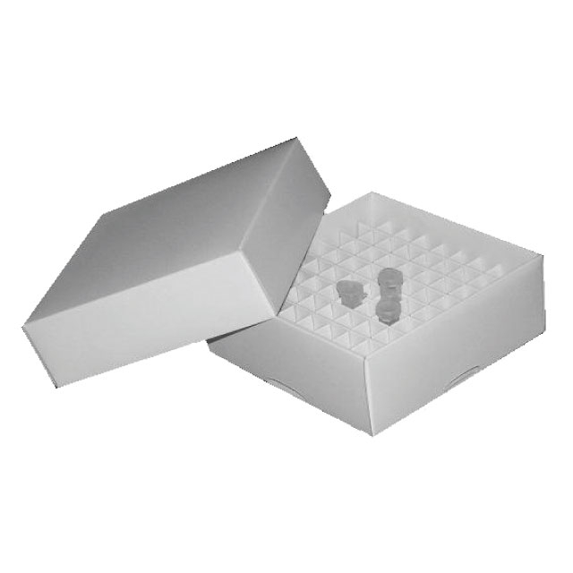 液体窒素用 凍結保存用ボックス　81穴
