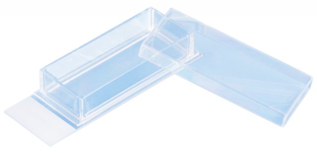 スライド式細胞培養チャンバー x-well　1well/ガラス