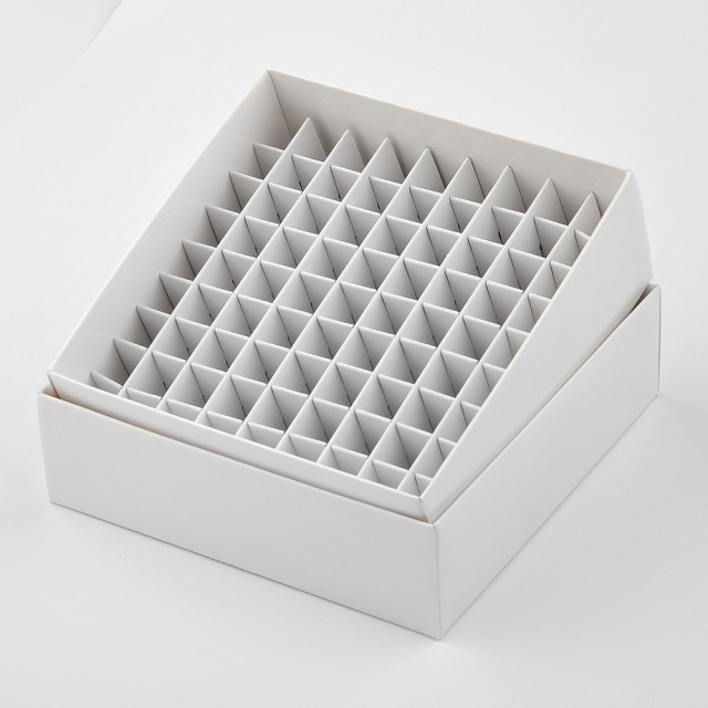 凍結保存用ボックス　2.0ml/81穴/防水タイプ