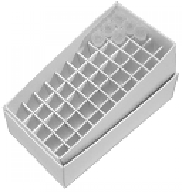 凍結保存用ボックス　防水タイプ 50穴