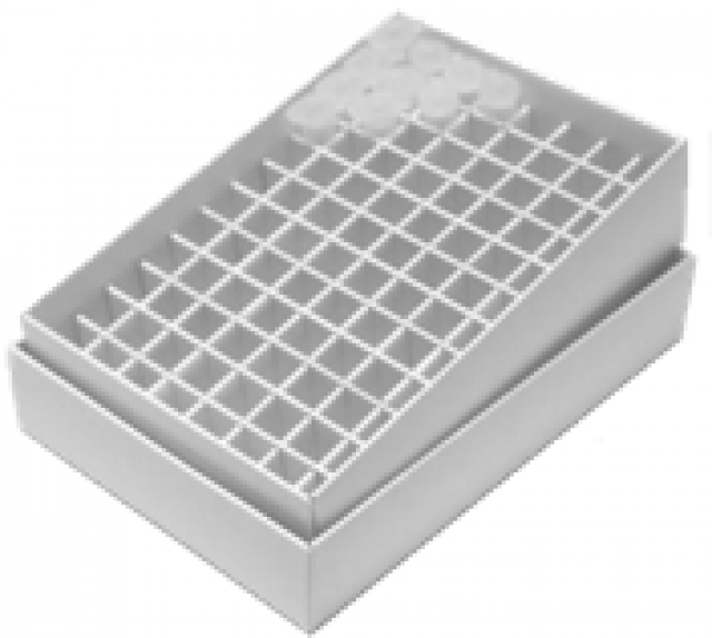 凍結保存用ボックス　防水タイプ 96穴