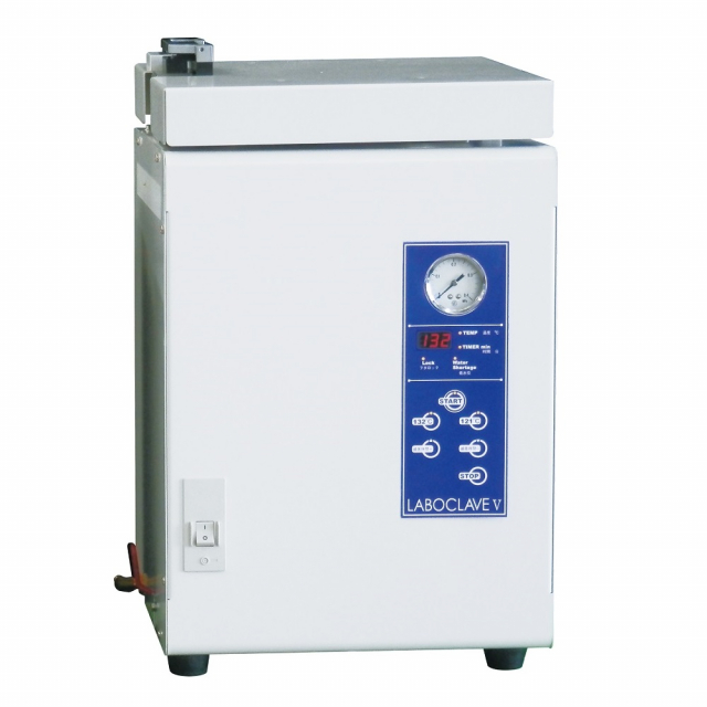 <p>小型高圧蒸気滅菌器　ラボクレーブⅤ　16L</p>