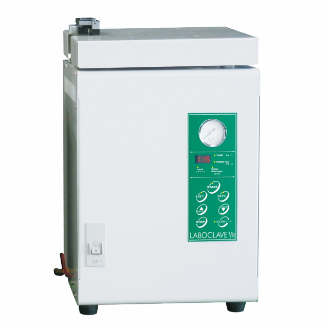 小型高圧蒸気滅菌器　ラボクレーブⅤB　16L/液体滅菌タイプ