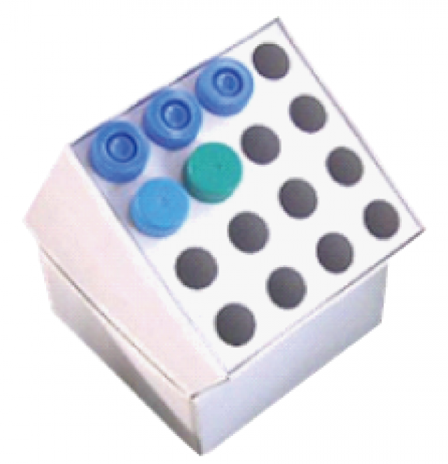 凍結保存用ボックス　遮光タイプ　15ml/16穴