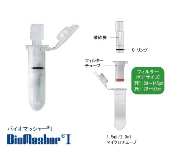 バイオマッシャーⅠ 1.5ml　Oリング付