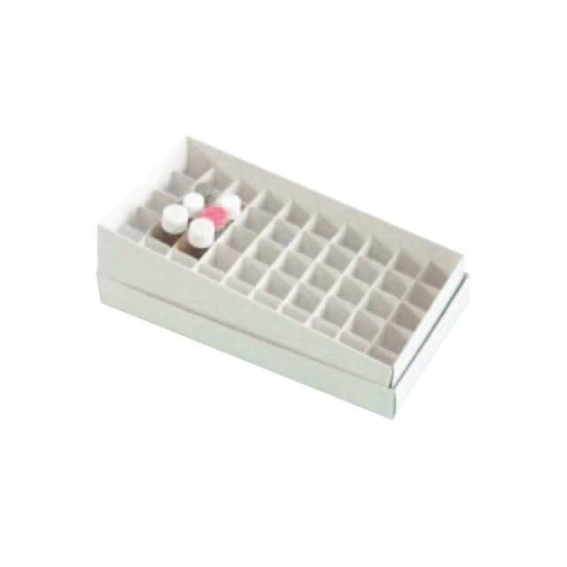 凍結保存用ボックス バイアルビン用 50穴｜消耗品・器材｜凍結保存用ボックス｜製品紹介｜理化学研究機器・消耗品のBMS － バイオメディカルサイエンス