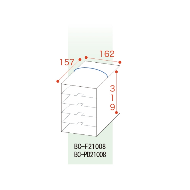 収納ラック100 ×5段