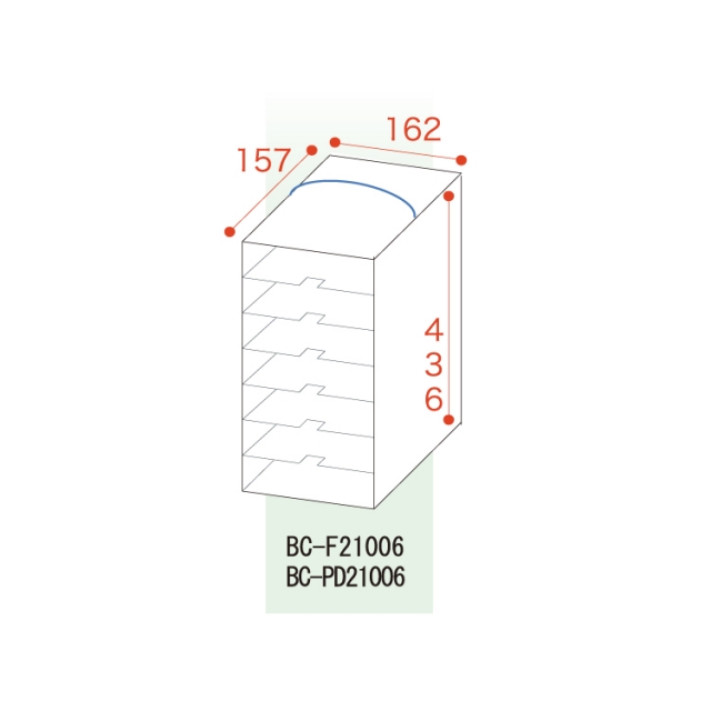 収納ラック100 ×7段