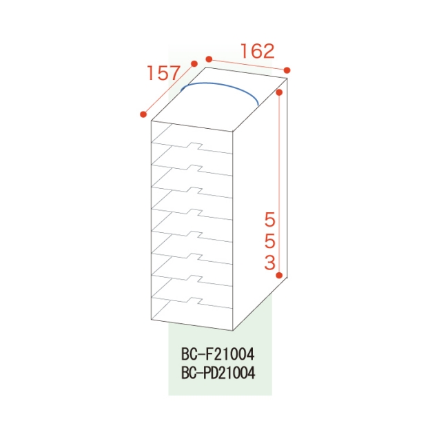 収納ラック100 ×9段