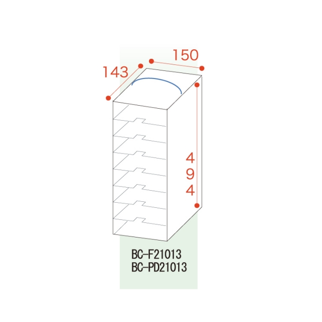 収納ラック81 ×8段