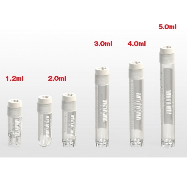 <p>1Dクライオチューブ　1.2ml/自立型/アウターキャップ</p>