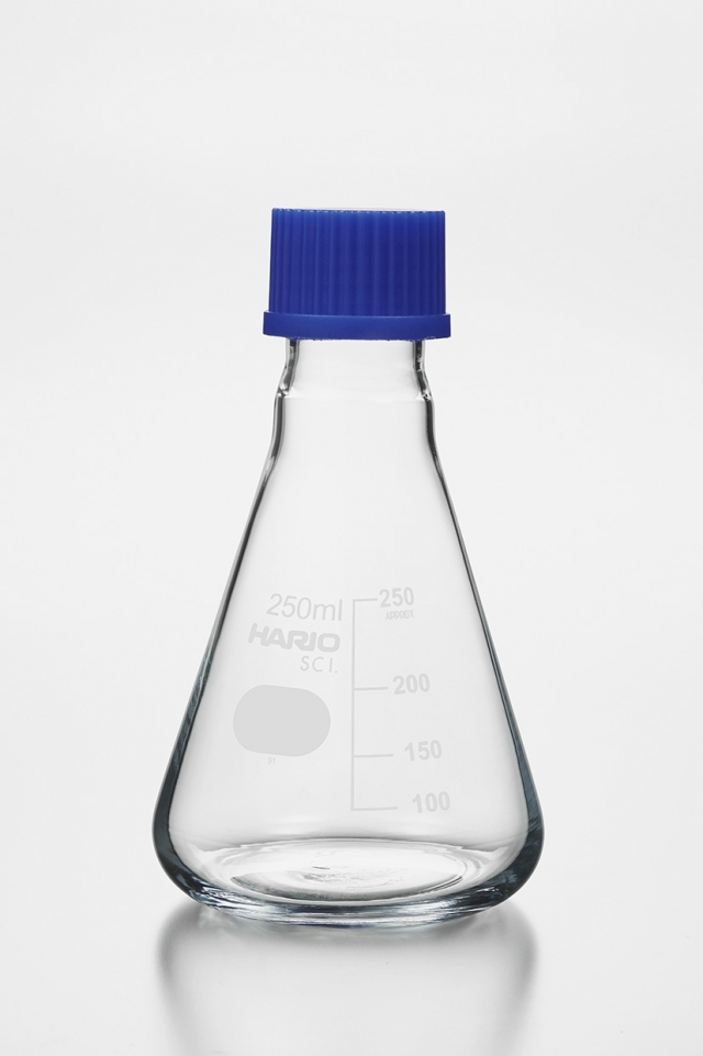 耐熱ねじ口三角フラスコ　（100ml～1000ml）