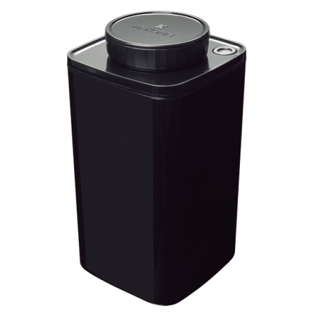 真空保存容器 ターンシール 1.2L　ブラック遮光