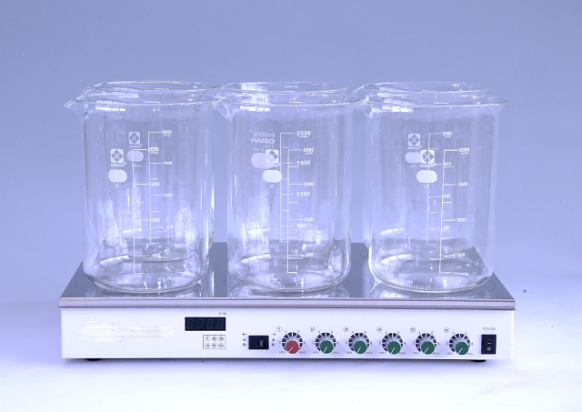 単動/連動切替型デジタル表示　2L&times;6連スターラー