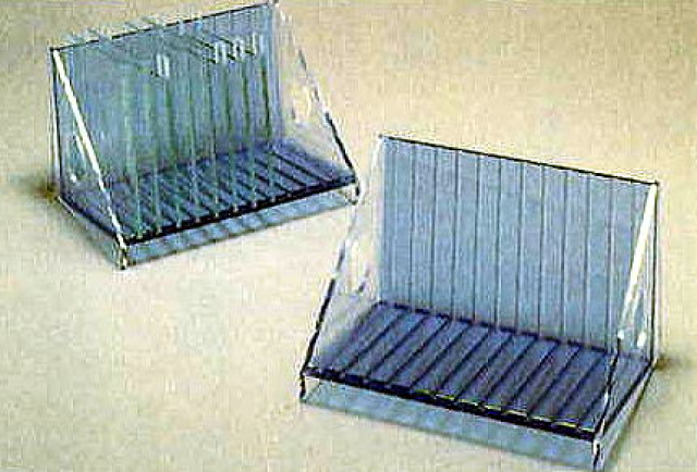 泳動用ガラスプレートスタンド　スタンダードスラブプレート対応