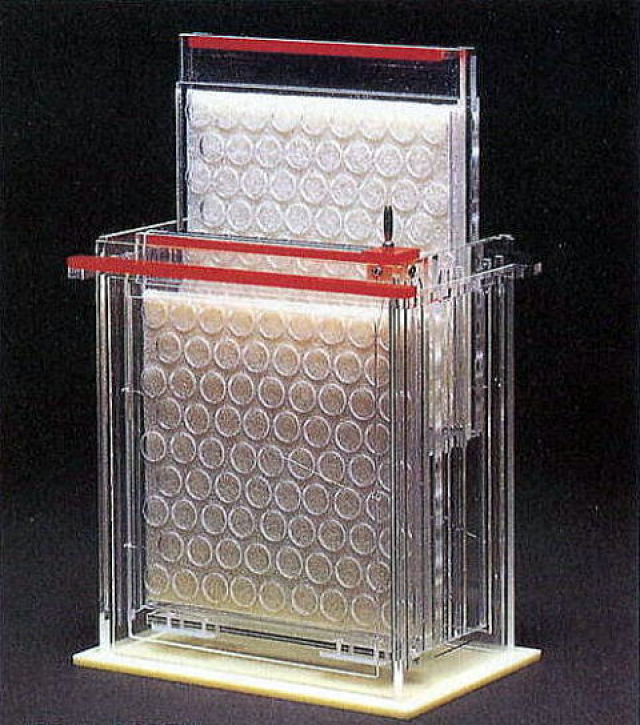 ゲルメンブラン転写装置　標準スラブ/二連ホルダータイプ