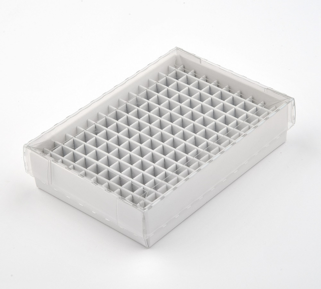 凍結保存用ボックス　0.2ml/96穴/フタ透明タイプ