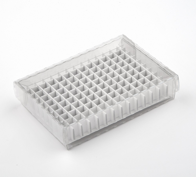 透明 凍結保存用ボックス　0.2ml/96穴