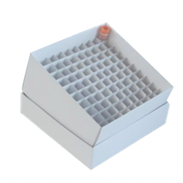 凍結保存用ボックス　3.6～4ml/100穴/防水タイプ