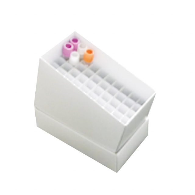 凍結保存用ボックス　5ml（φ12-13）/50穴/防水タイプ