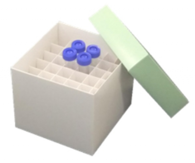 凍結保存用カラーボックス　15ml/36穴/Mix12個セット