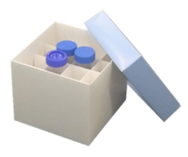 凍結保存用カラーボックス　50ml/16穴/Mix12個セット