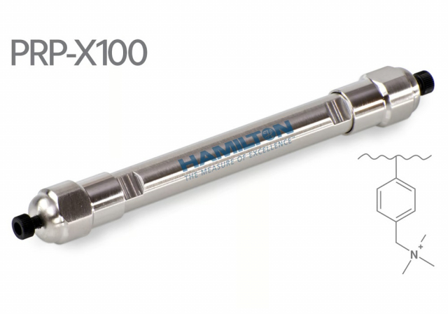 陰イオン交換カラム　PRP-X100　ステンレス製